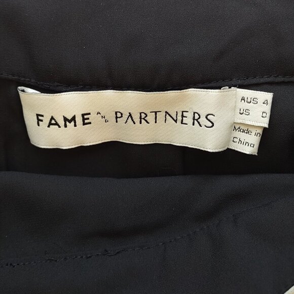 Fame and Partners Boho Tiered Maxi Skirt Polka Dots Elegant Chic - US Size 0 EUC - Picture 9 of 11